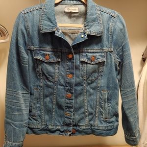 Madewell The Jean Jacket in Pinter Wash Size Large